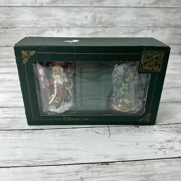 Vintage Roman Christmas Around the World German Santa And Dutch Tree 1996 - Picture 6 of 6